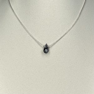 Larme Obsidienne Flocon de Neige